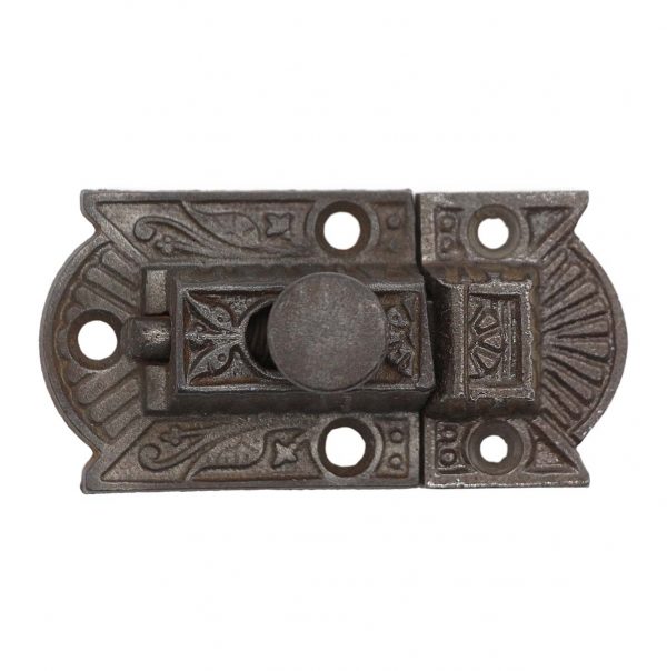 Cabinet & Furniture Latches - Antique Aesthetic 2.75 in. Cast Iron Cabinet Latch