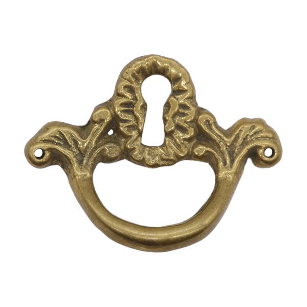 Cabinet & Furniture Pulls - Vintage French Drawer Pull with Keyhole
