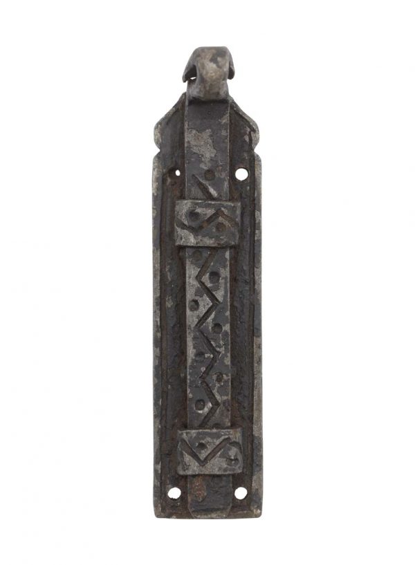 Door Locks - Antique Wrought Iron 5.5 in. Surface Bolt Latch