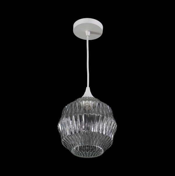 Down Lights - Swedish Mid Century Geometric Glass Pendant Light