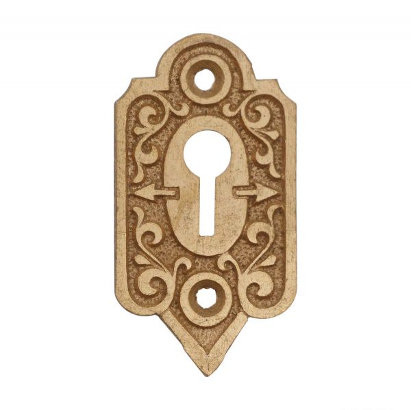 Keyhole Covers - Antique Victorian Bronze 2.125 in. Keyhole Cover