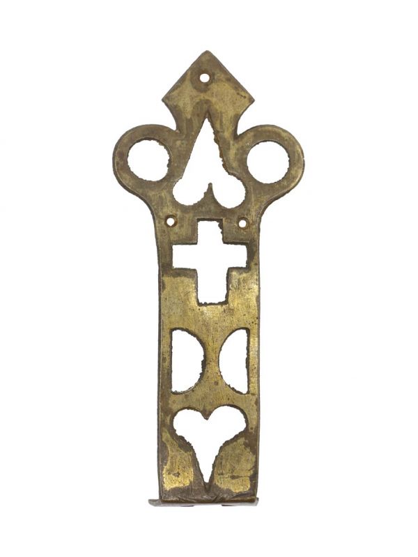 Other Hardware - Pair of Steel Gothic Strap Hinge Motifs