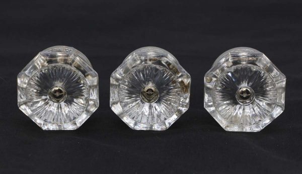 Cabinet & Furniture Knobs - Set of Antique 2.25 in. Glass Cabinet Drawer Knobs