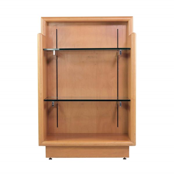 Commercial Furniture - Mid Century Modern Maple Neiman Marcus Showroom Display Case