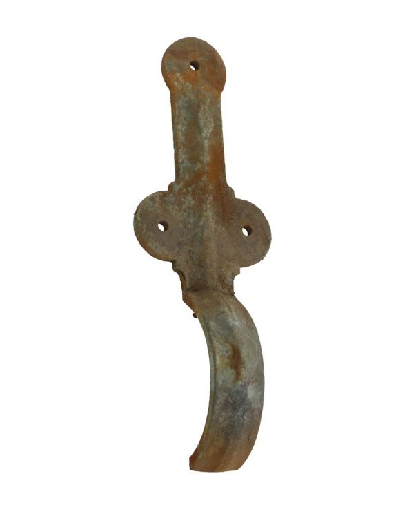 Exterior Materials - Bronze Gothic Gutter Holder Bracket with Verdigris Patina