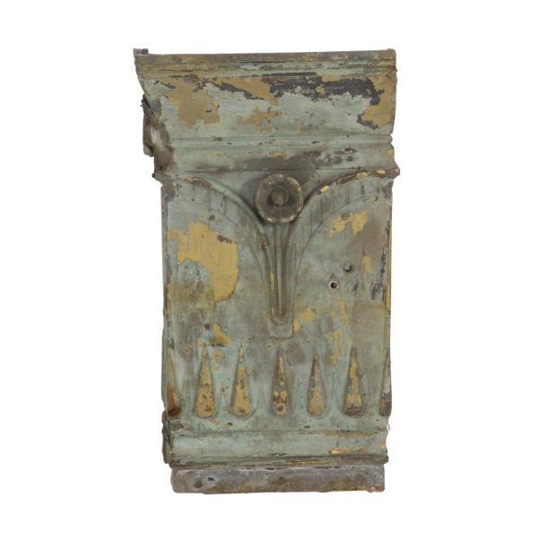 Exterior Materials - Ornate Bronze Pilaster Capital