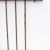 Railings & Posts - Antique Civil War Era Wrought Hairpin Iron Fence Piece