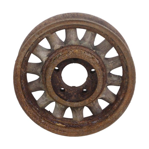 Industrial - Vintage Steel 18.75 in. Wheel
