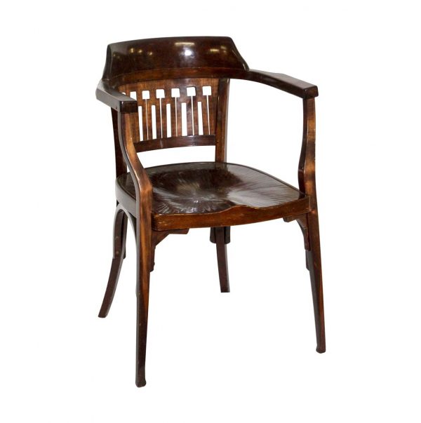 Seating - Antique Jacob & Josef Kohn Secessionist Bentwood Bauhaus Arm Chair
