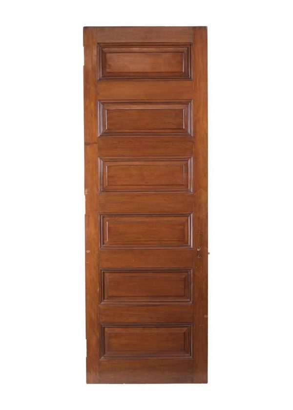 Standard Doors - Antique 6 Pane Solid Maple Passage Door 98.25 x 33.75