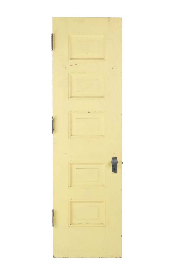 Standard Doors - Antique Painted 5 Pane Pine Passage Door 83 x 24