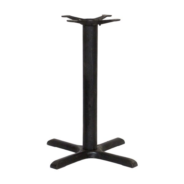 Table Bases - Vintage Black Cast Iron 27.5 in. Bistro Table Base