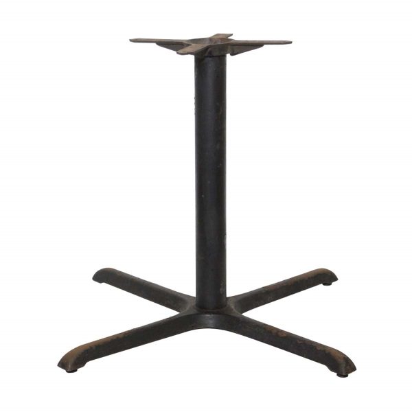 Table Bases - Vintage Black Cast Iron 28 in. Bistro Table Base