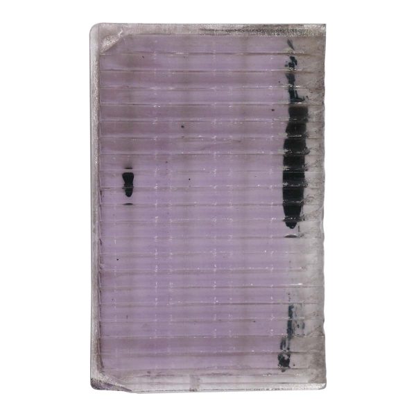 Wall Tiles - Reclaimed Rectangular Purple Luxfer Glass Tile