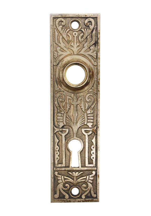 Back Plates - Polished Bronze Antique Aesthetic 5.5 in. Door Back Plate