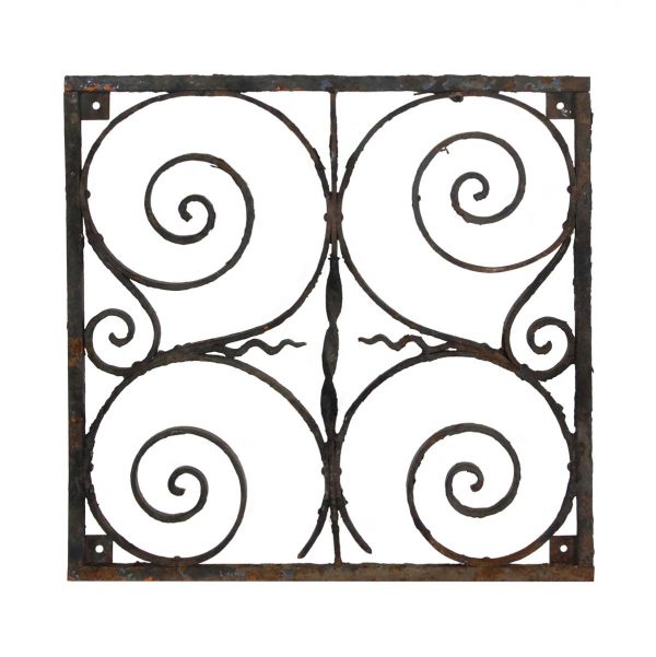 Decorative Metal - Wrought Iron Antique Gate or Tabletop Panel