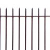 Railings & Posts - Antique Reclaimed Wrought Iron Tall Gate 52.75 x 35.625