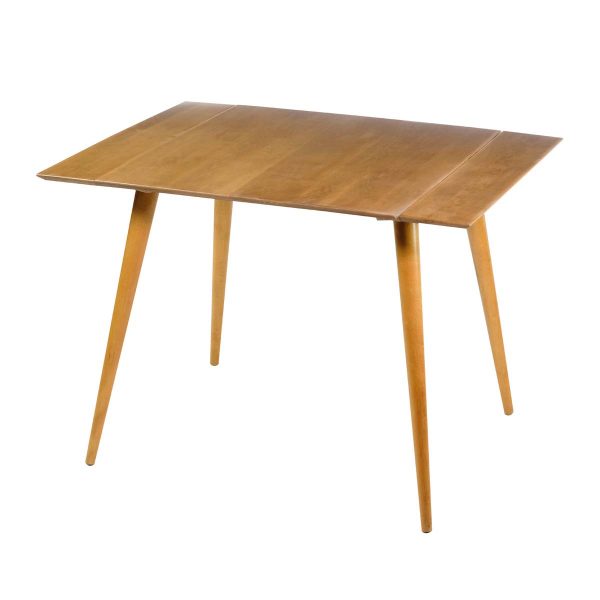 Kitchen & Dining - Paul McCobb Maple Dining Table with Tapered Legs & 2 Extensions