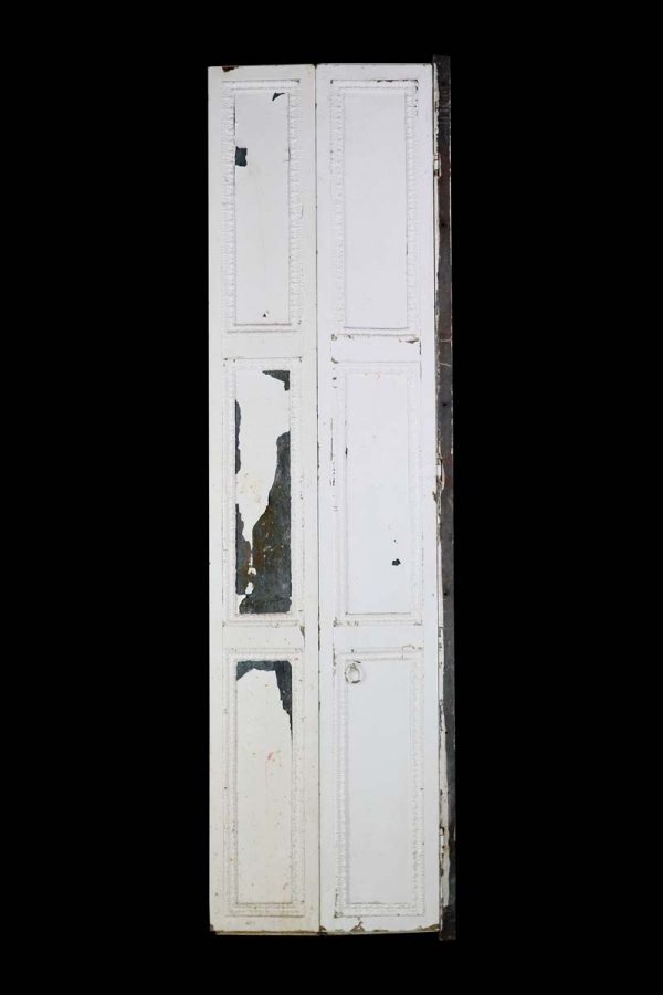 Shutters - 1900s Industrial Painted Steel Shutter Folding Doors