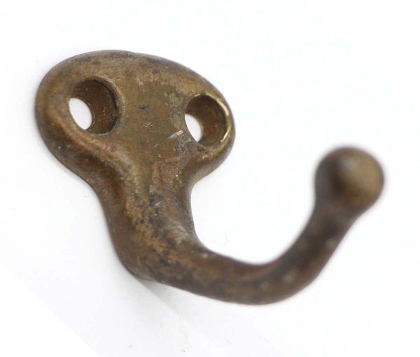 Single Hooks - Petite Bronze Antique 1 Arm Wall Hook