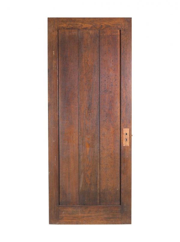 Standard Doors - Vintage 3 Pane Solid Oak Passage Door 83 x 33.5