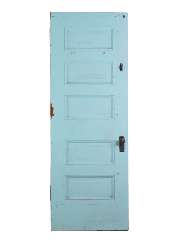 Standard Doors - Vintage Solid Pine 5 Pane Privacy Door 84 x 30