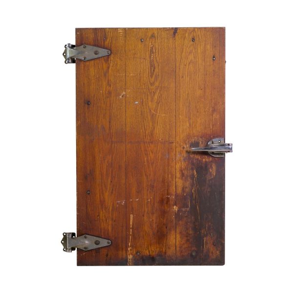 Specialty Doors - Antique Oak Refrigerator or Icebox Door 34.75 x 21.75