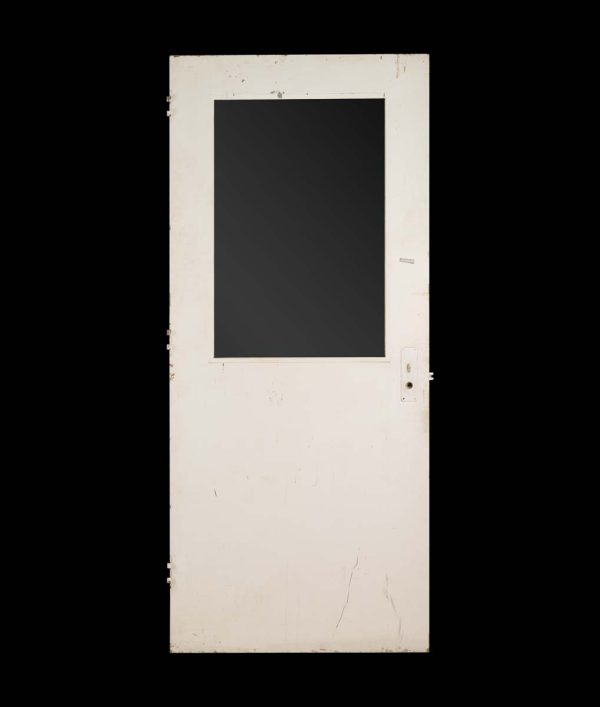 Commercial Doors - Vintage Textured Glass Lite Steel Passage Door 83 x 35.75