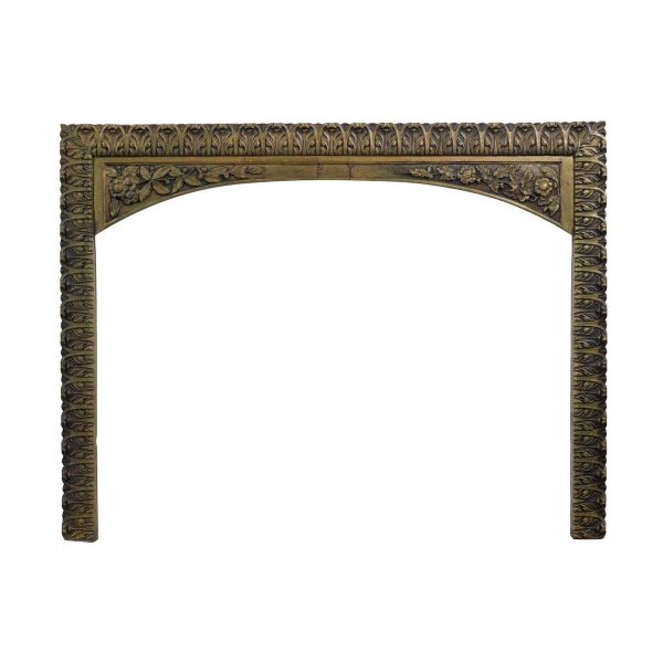 Mantels - 19th Century Bronze Fireplace Insert with Acorn & Foliage Detail