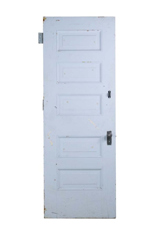 Standard Doors - Vintage 5 Pane Pine Wood Passage Door 83.75 x 29.75