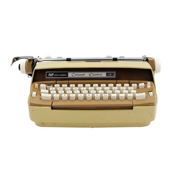 Typewriters - Smith Corona Coronet Electric Typewriter with Case