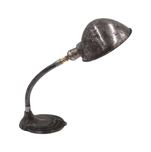 Desk Lamps - Antique 1930s Art Deco Steel Desk Lamp