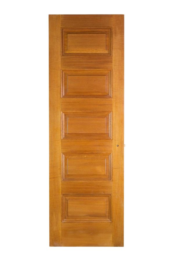 Standard Doors - Antique 5 Pane Solid Oak Passage Door 86 x 27.75