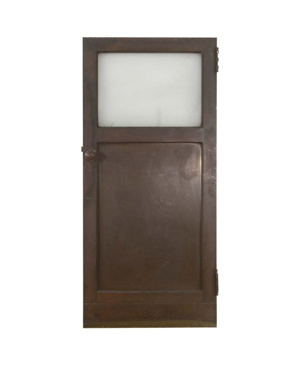 Commercial Doors - Vintage Bronze Frosted Glass Lite Door 64.5 x 29.75