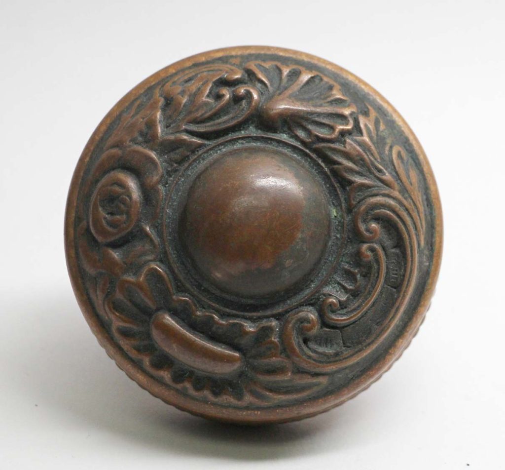 Antique 1890s Corbin Versailles Bronze Entry Door Knob | Olde Good Things