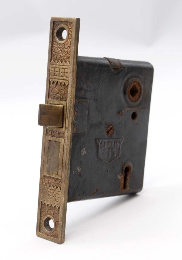 Door Locks - Antique Cast Iron Aesthetic Corbin Mortise Door Lock