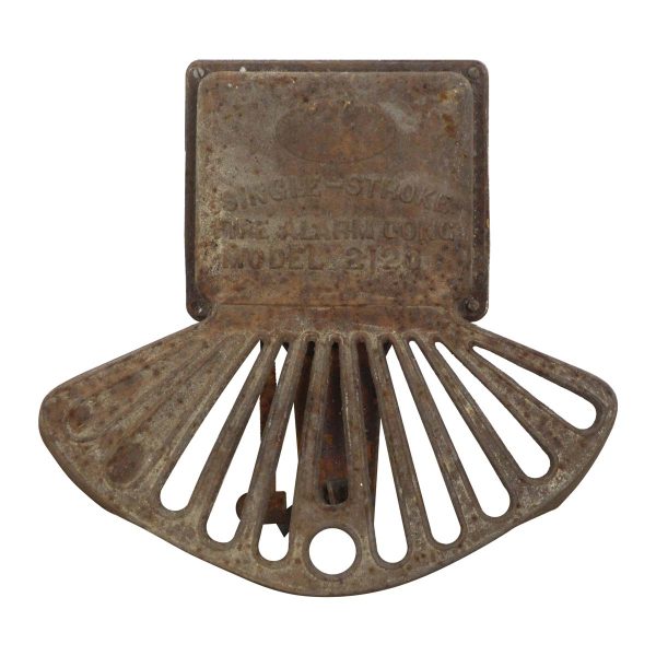 Industrial - Antique Cast Iron Single Stroke Fire Alarm Gong