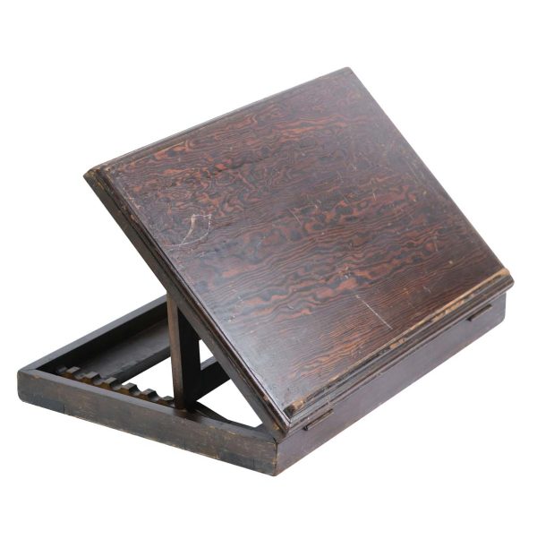 Office Furniture - Vintage Adjustable Pine Lap Desk