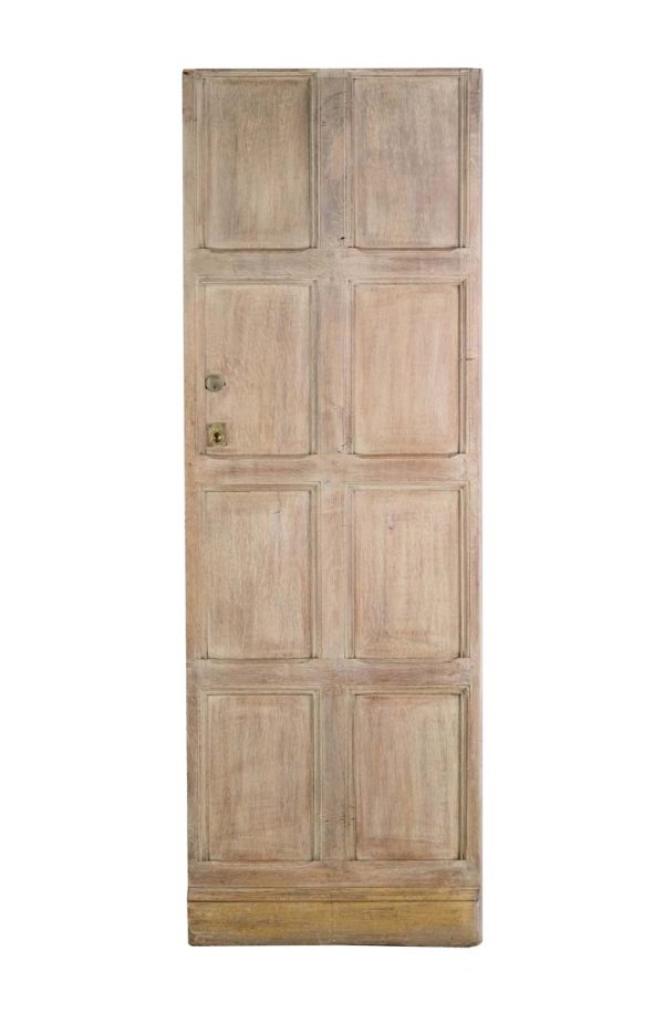 Standard Doors - Antique 8 Pane Oak Passage Room Door 77.5 x 26.5