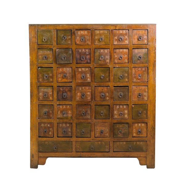 Cabinets - Early 20th Century Chinese Apothecary Cabinet with 39 Drawers