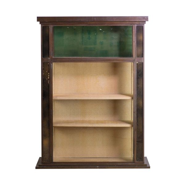 Cabinets - European 5 ft Brass Display Case with Adjustable Shelves