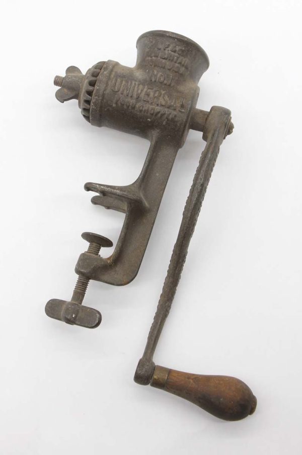 Kitchen - Antique Cast Iron Universal Hand Crank Food Chopper