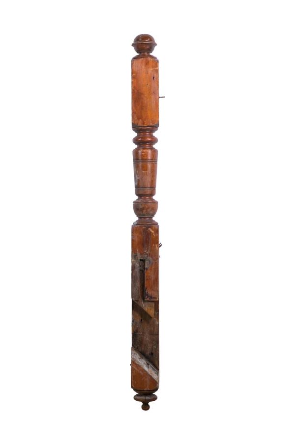 Staircase Elements - Reclaimed 66.5 in. Chestnut Railing Post