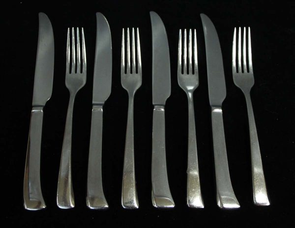 Waldorf Astoria - Waldorf Astoria Sambonet Dinner Fork & Knife Flatware 8 Piece Set