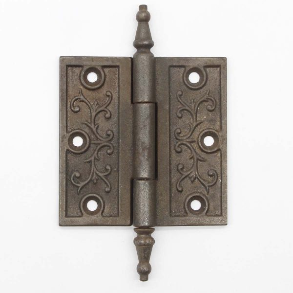 Door Hinges - Cast Iron Victorian Antique 4 x 4 Butt Door Hinge