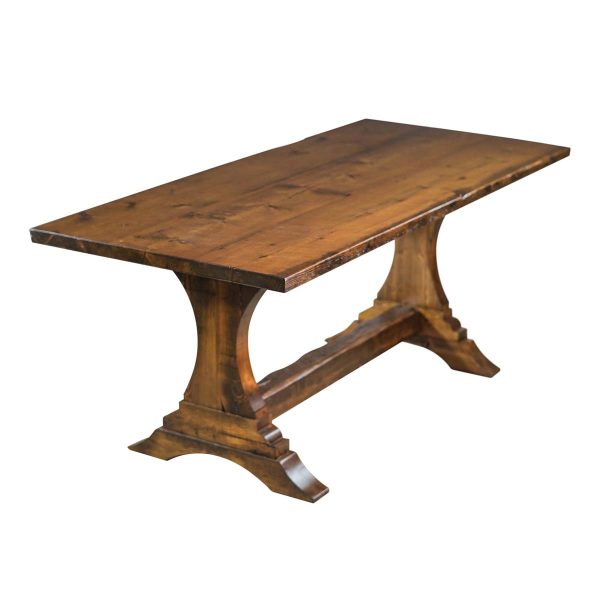 Farm Tables - Handmade 6 ft Pine Dining Trestle Table
