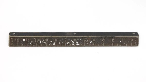 Tools - Vintage 12 in. Cast Aluminum Angle Mount Ruler