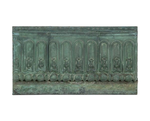 Altered Antiques - Reclaimed 40.25 in. Copper Egg & Dart Frieze Wall Hanging