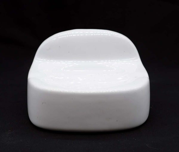 Bathroom - European White Oval Basin Wall Mount Porcelain Soap Dish