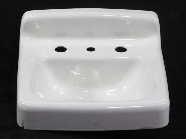 Bathroom - Vintage American Standard 19 in. White Cast Iron Wall Sink